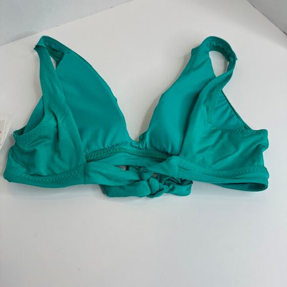 Becca Virtue Socialite Ariella Ruffle Halter Top Large Jasper - Picture 6 of 12